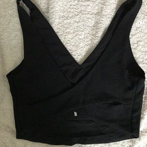 Free people crop. With open back.